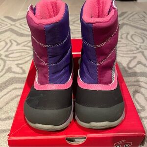 See Kai Run - Kids' Winter Boots - Pink and Purple